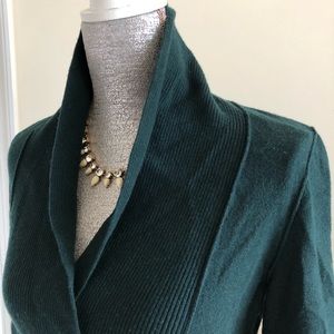 Banana Republic Dark Green wool/cashmere Sweater